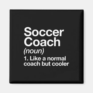 Fußballtrainer Definition Sportsschulinstruktor T Magnet