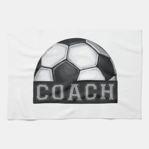 Fußballtrainer Handtuch