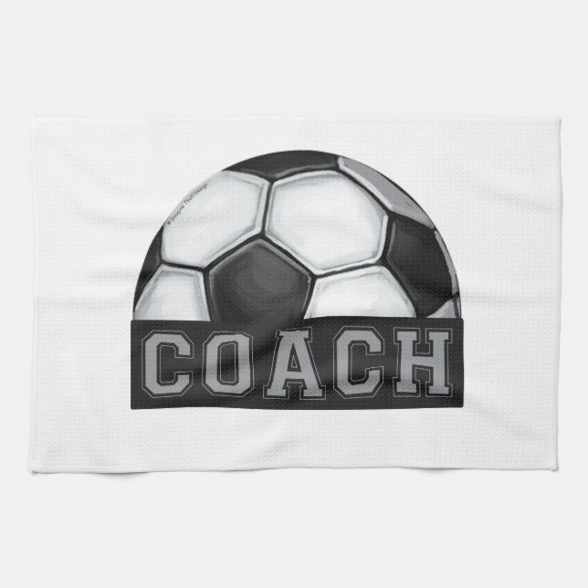 Fußballtrainer Handtuch (Horizontal)