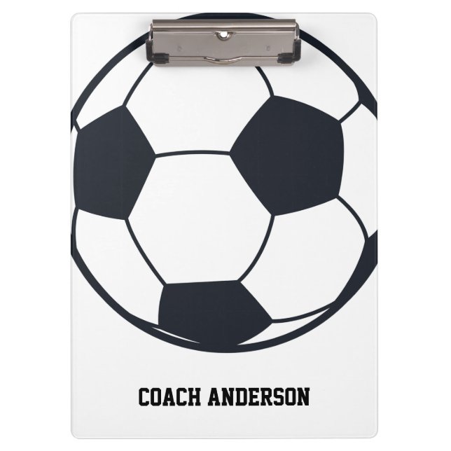 Fußballtrainer Klemmbrett (Vorderseite)