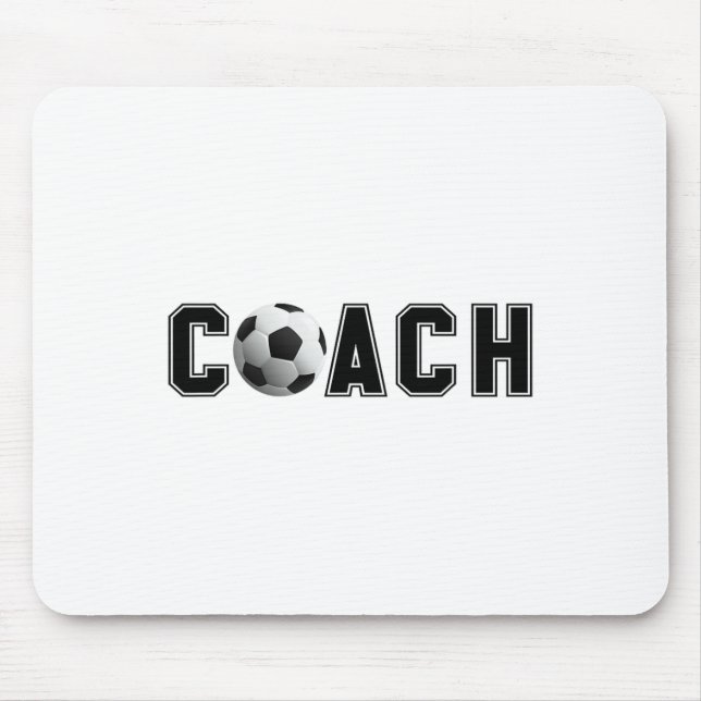 Fußballtrainer  mousepad (Vorne)