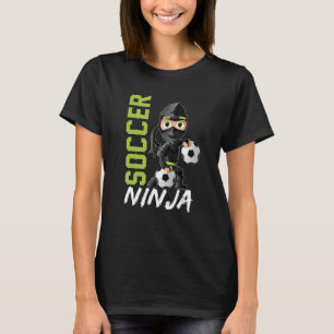 Fußballtrainer Ninja Player T-Shirt