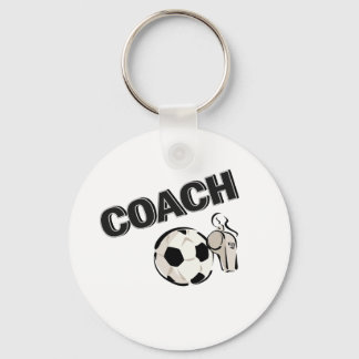 Fußballtrainer (Pfeifen/Ball) Schlüsselanhänger