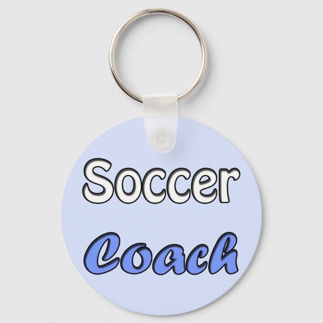 Fußballtrainer Schlüsselanhänger (Vorderseite)