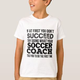 Fußballtrainer-Shirt Lustiges Geschenk Tee