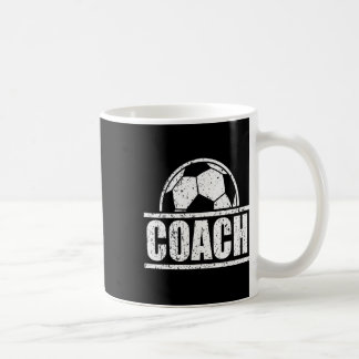 Fußballtrainer Sporttrainerstab Fußballvater Vater Kaffeetasse