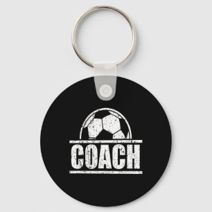 Fußballtrainer Sporttrainerstab Fußballvater Vater Schlüsselanhänger