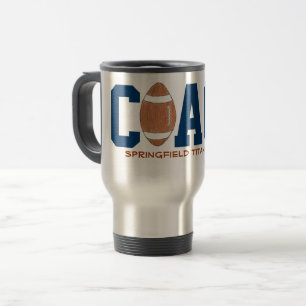 Fußballtrainer-Tasse Reisebecher