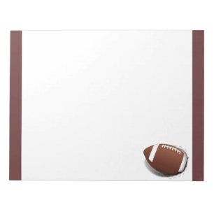 Fußballtränke Notizblock