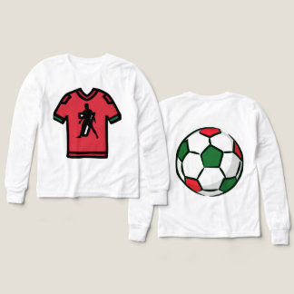 Fußballtrikot Grafik Sweatshirt – Sportliebhaber D