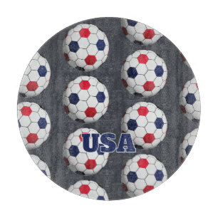 Fußballtrikot USA Schneidebrett