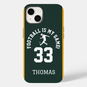 Fußballtrikotnummer-Design Case-Mate iPhone 14 Hülle