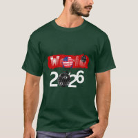 "Fußballturnier 2026" – USA-Flagge & Geometrie