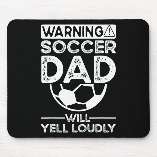 Fußballvater _7  mousepad (Vorne)