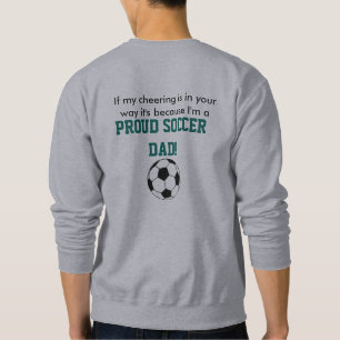Fußballvati-Sweatshirt Sweatshirt