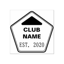 Fußballvereinsname Stempel