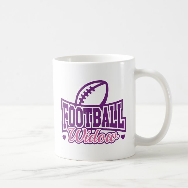 Fußballwidow Kaffeetasse (Rechts)