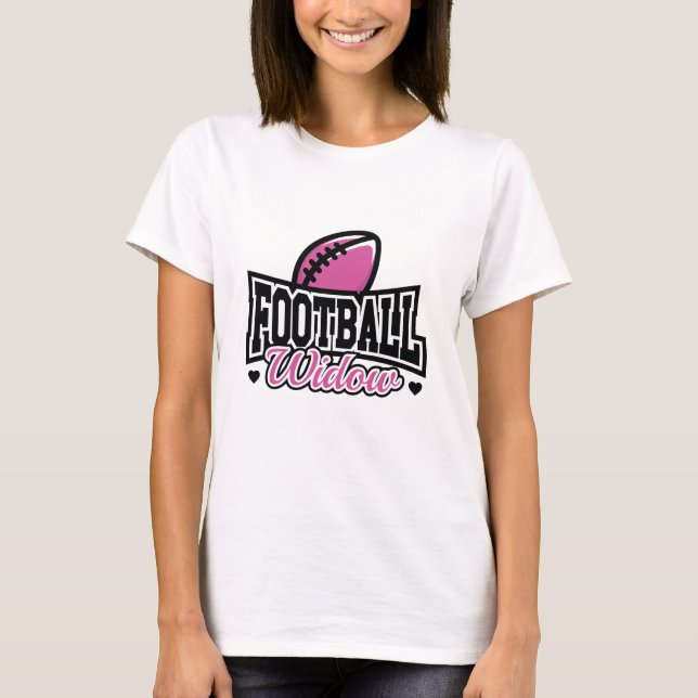 Fußballwidow T-Shirt (Vorderseite)