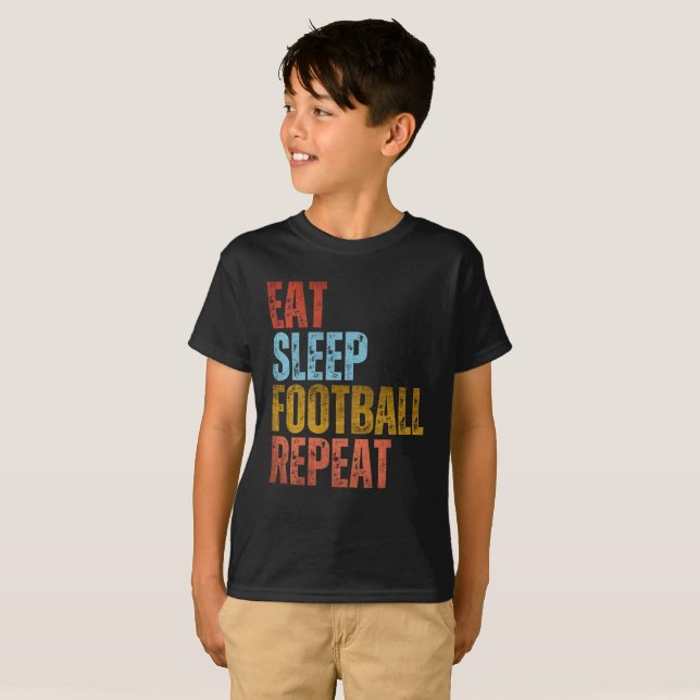FUSSBALLWIEDERHOLUNG T-Shirt (Vorne ganz)