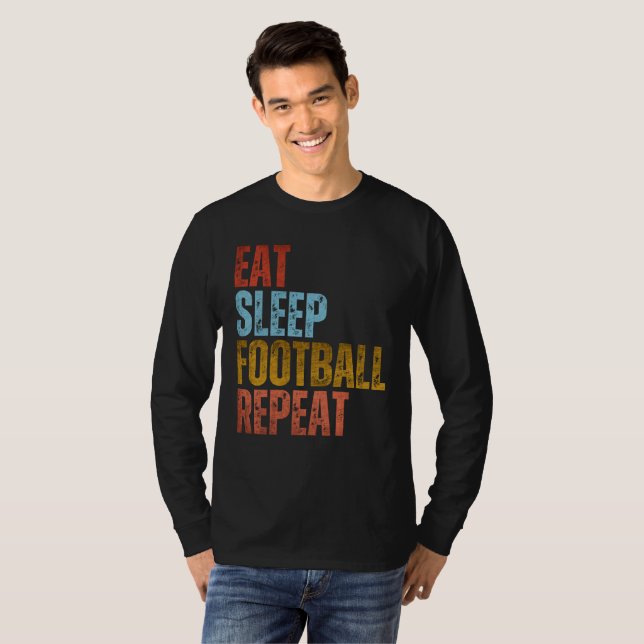 FUSSBALLWIEDERHOLUNG T-Shirt (Vorne ganz)