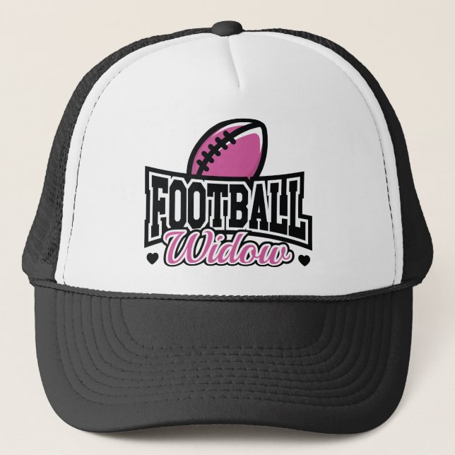 Fußballwitwe Truckerkappe (Vorderseite)