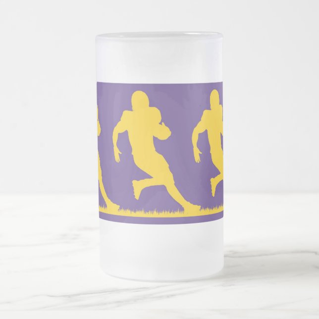 Fußballzeit-Tasse Mattglas Bierglas (Mittel)