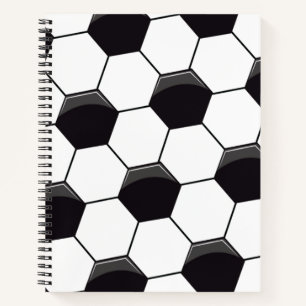 Fußballzelle Notizbuch
