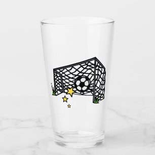 Fußballziel Glas