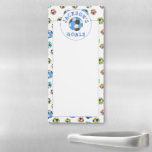 Fußballziele Magnetischer Notizblock<br><div class="desc">Helfen Sie Ihrem Kind,  mit diesem Magnetball-Notizblock die Tore behalten!  Entscheiden Sie sich für wöchentliche oder tägliche Tore für Ihren Fußball-Liebhaber!  Fügen Sie Ihrem Kind den Namen für eine personalisierte,  besondere Touch hinzu! Ein tolles Geschenk für zielorientierte Sportfans!</div>