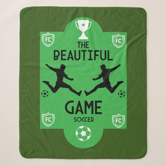 Fußballzubehör Sherpadecke (Vorderseite)