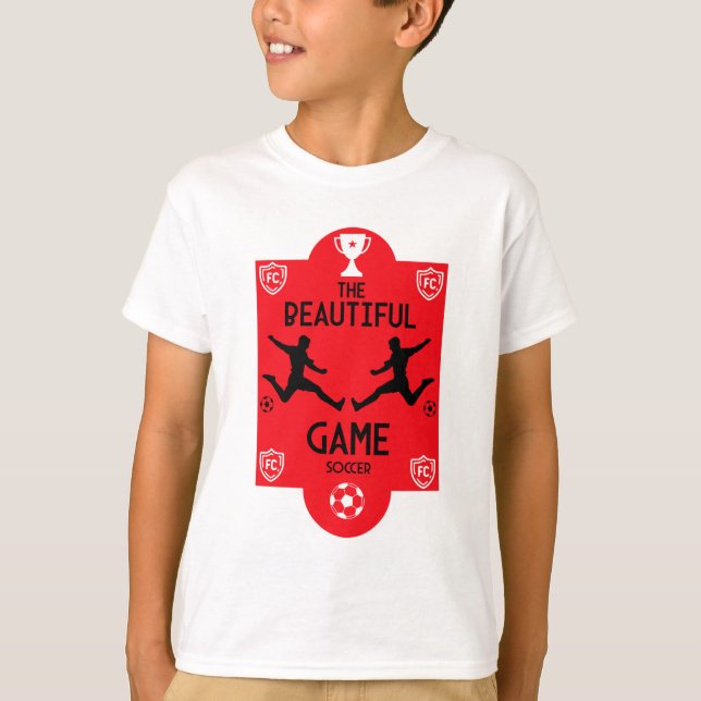 Fußballzubehör T-Shirt (Vorderseite)