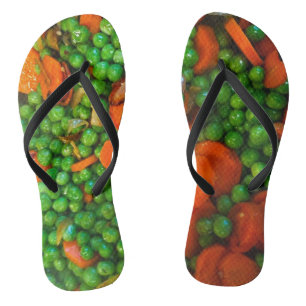 Fußböden für Erbsen und Karotten Flip Flops