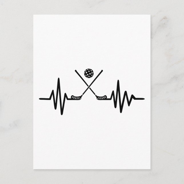 Fußbodenfrequenz Postkarte (Vorderseite)