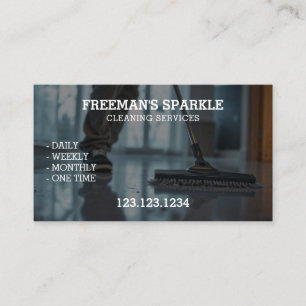 Fußbodenheizung in modernem Interieur Reinigungsse Visitenkarte