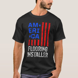 Fußbodeninstallation für Installateure T-Shirt
