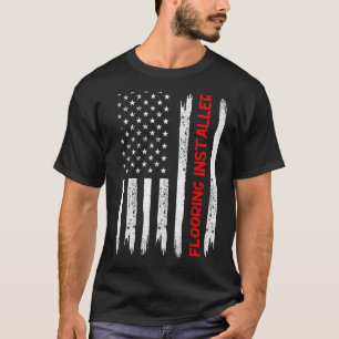 Fußbodeninstallation für Installateure T-Shirt