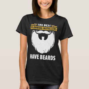 Fußbodeninstallationsprogramm für den professionel T-Shirt