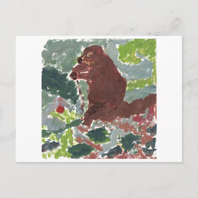 Fußbodenpflaster Postkarte (Vorderseite)