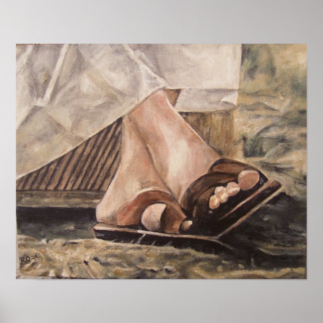 Füße der Geliebten... Meher Baba Poster (Vorne)