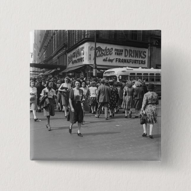 Fußgänger 2 button (Vorderseite)