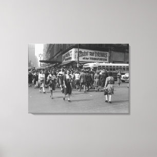 Fußgänger 2 leinwanddruck