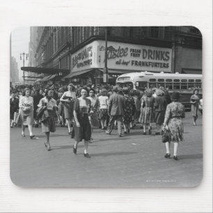 Fußgänger 2 mousepad