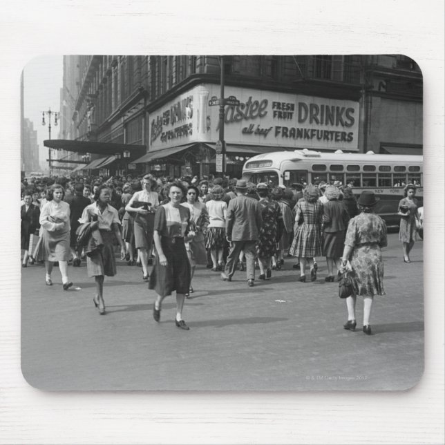 Fußgänger 2 mousepad (Vorne)