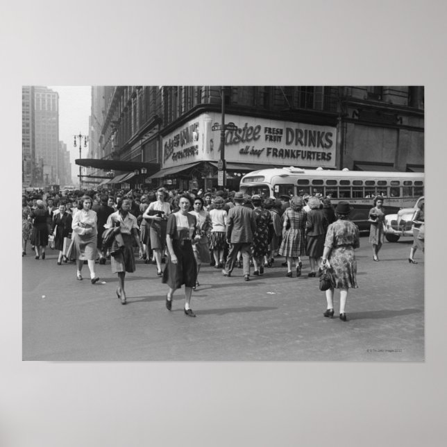 Fußgänger 2 poster (Vorne)