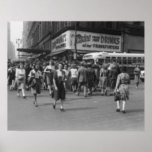 Fußgänger 2 poster