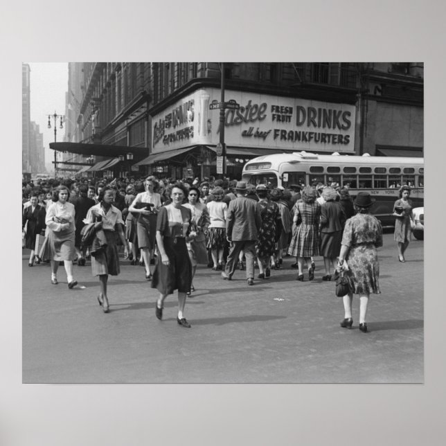 Fußgänger 2 poster (Vorne)