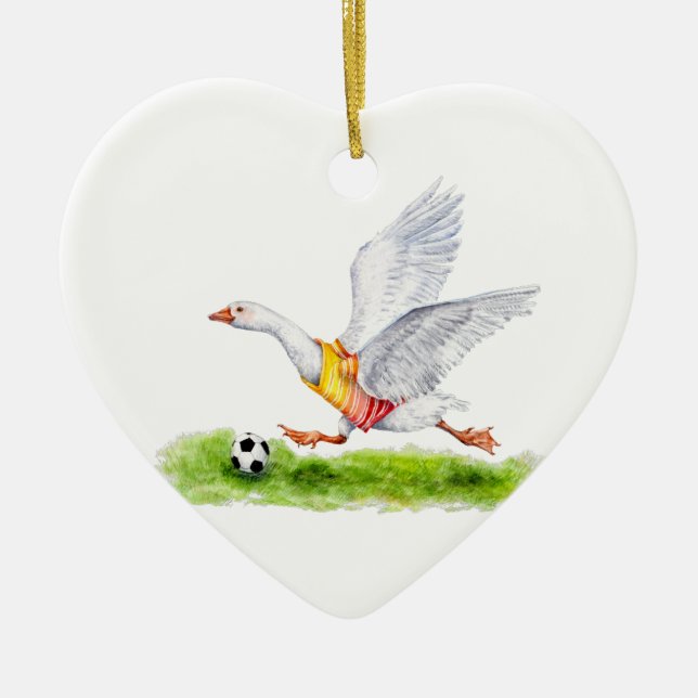 Fußgänger Keramik Ornament (Vorne)