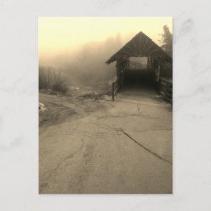 Fußgängerbrücke Postkarte