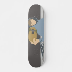 Fußgängerskateboard Skater Skateboard