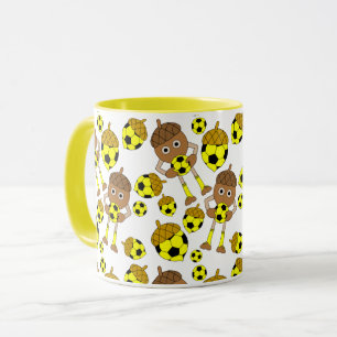 Fußmantelmuster Tasse